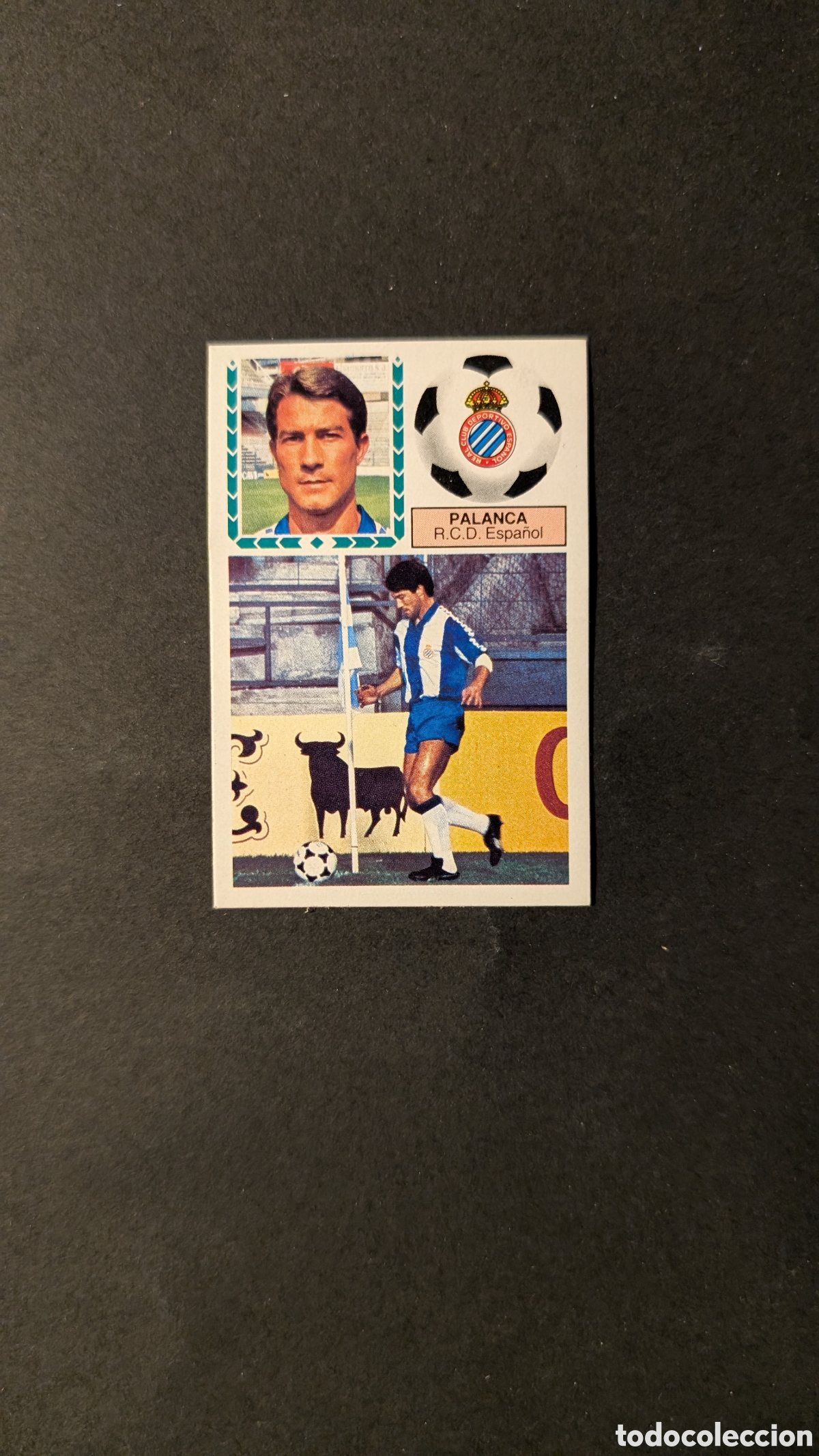 Fu&szlig;ball-Sticker: L1 PALANCA ESPA&Ntilde;OL COLOCA LIGA ESTE 1983/84 83 84 NUNCA PEGADO SIN PEGAR