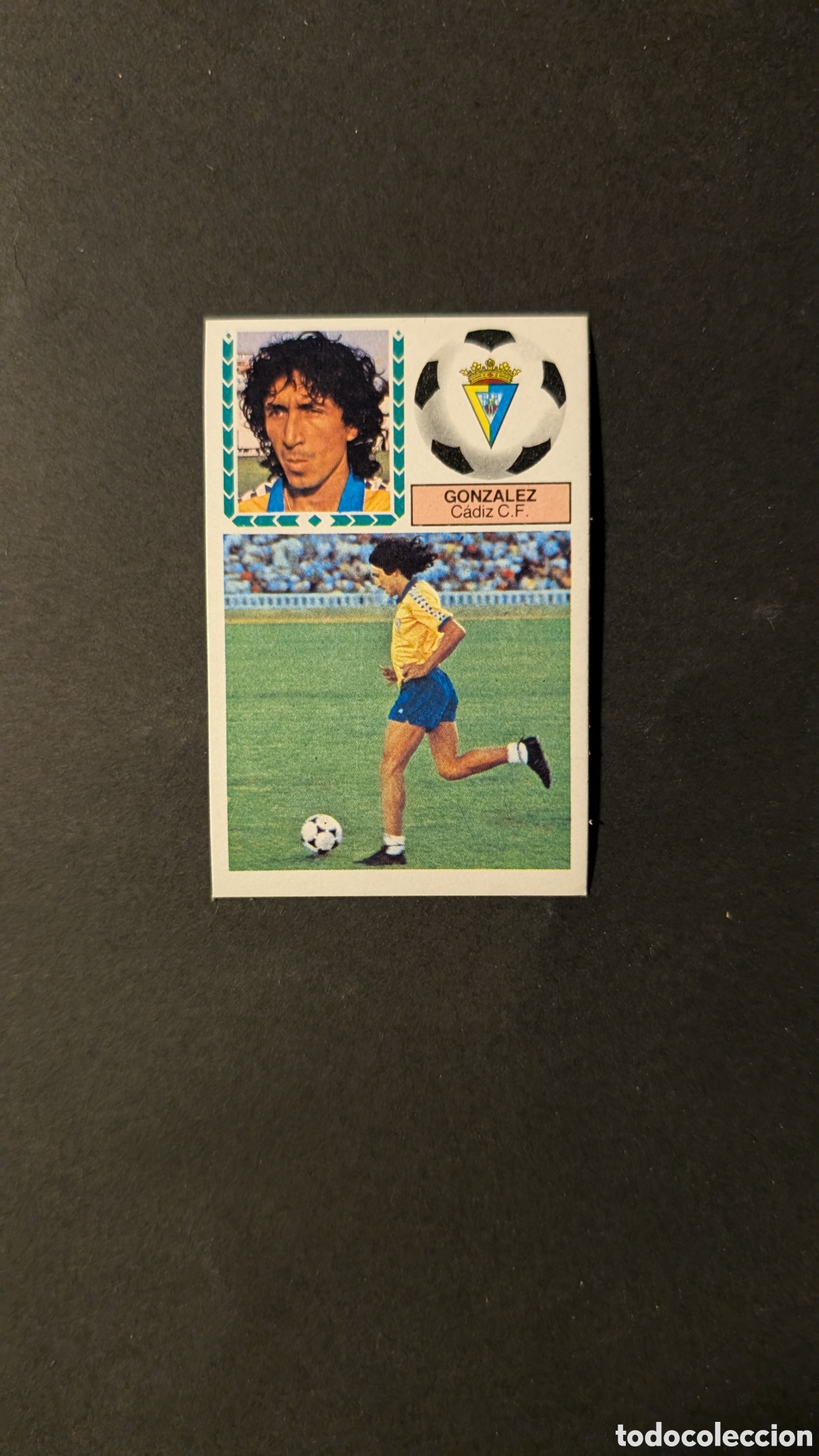 Football Stickers: L1 MAGICO GONZALEZ CADIZ VERSION LIGA ESTE 1983/84 83 84 NUNCA PEGADO SIN PEGAR