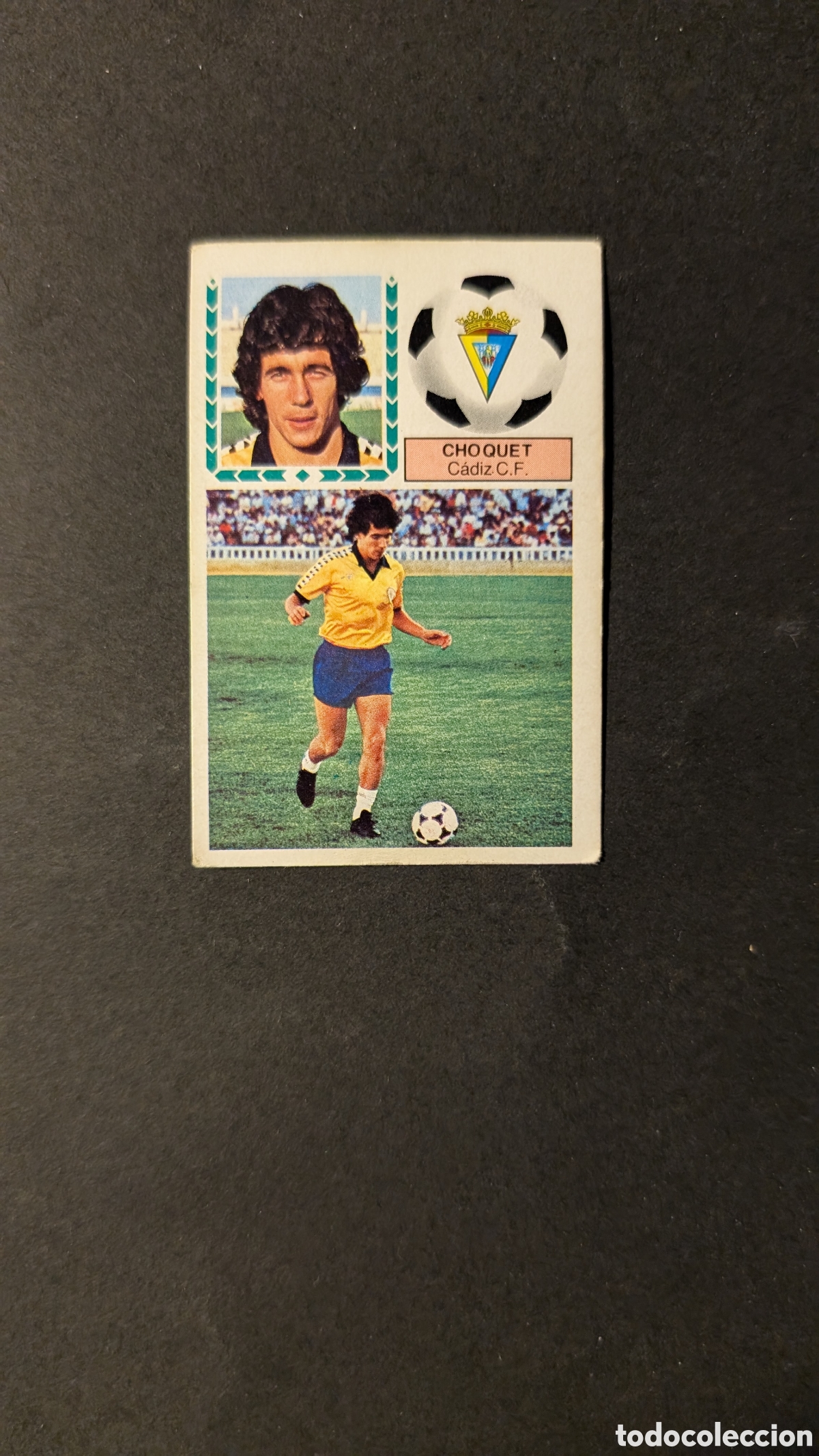 Football Stickers: L1 CHOQUET CADIZ VERSION MEYBA LIGA ESTE 1983/84 83 84 NUNCA PEGADO SIN PEGAR