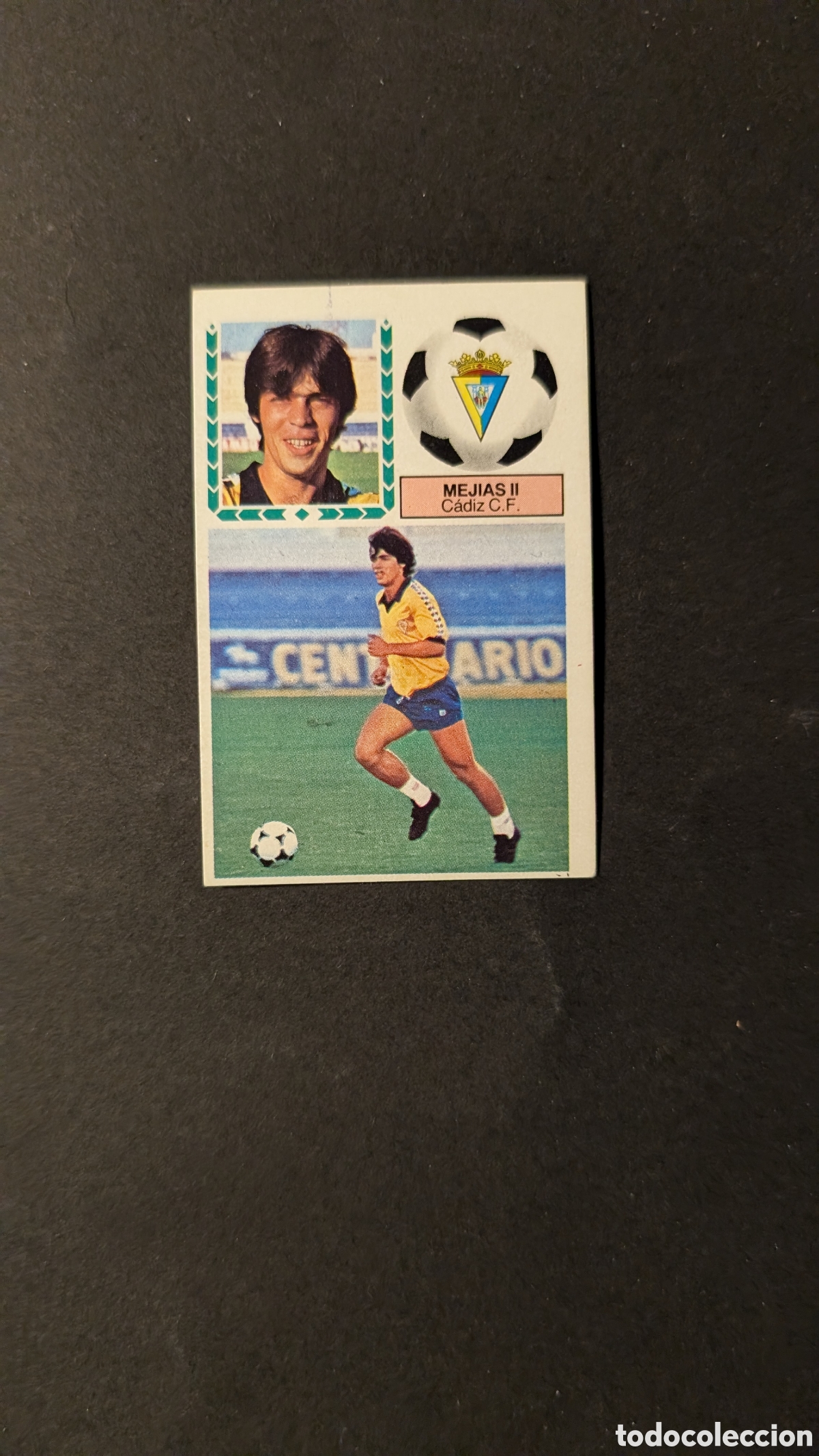 Football Stickers: L1 MEJIAS II CADIZ VERSION MEYBA LIGA ESTE 1983/84 83 84 NUNCA PEGADO SIN PEGAR