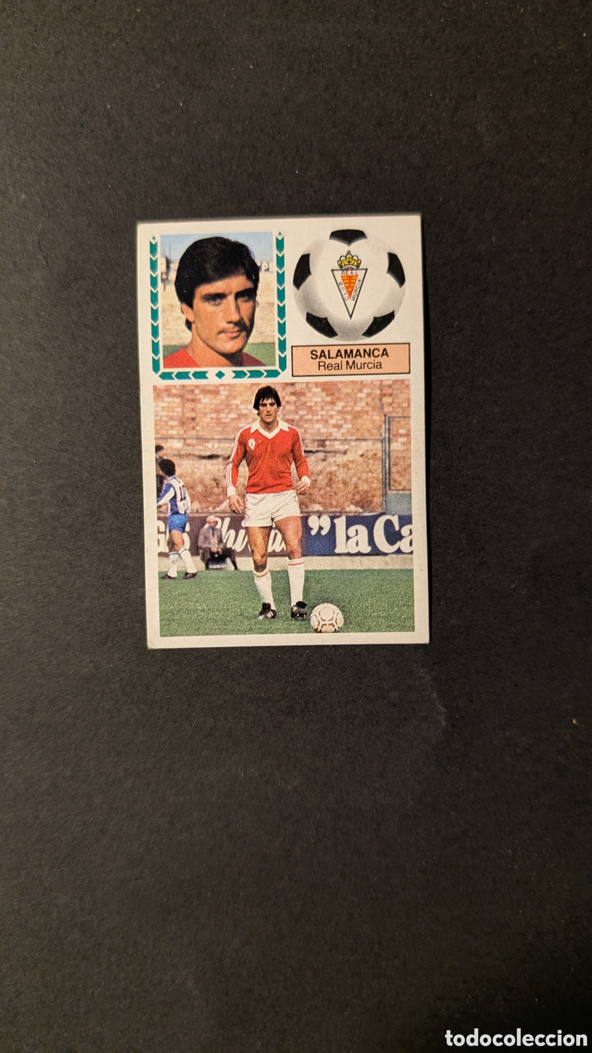 Fu&szlig;ball-Sticker: L1 SALAMANCA MURCIA BAJA LIGA ESTE 1983/84 83 84 NUNCA PEGADO SIN PEGAR