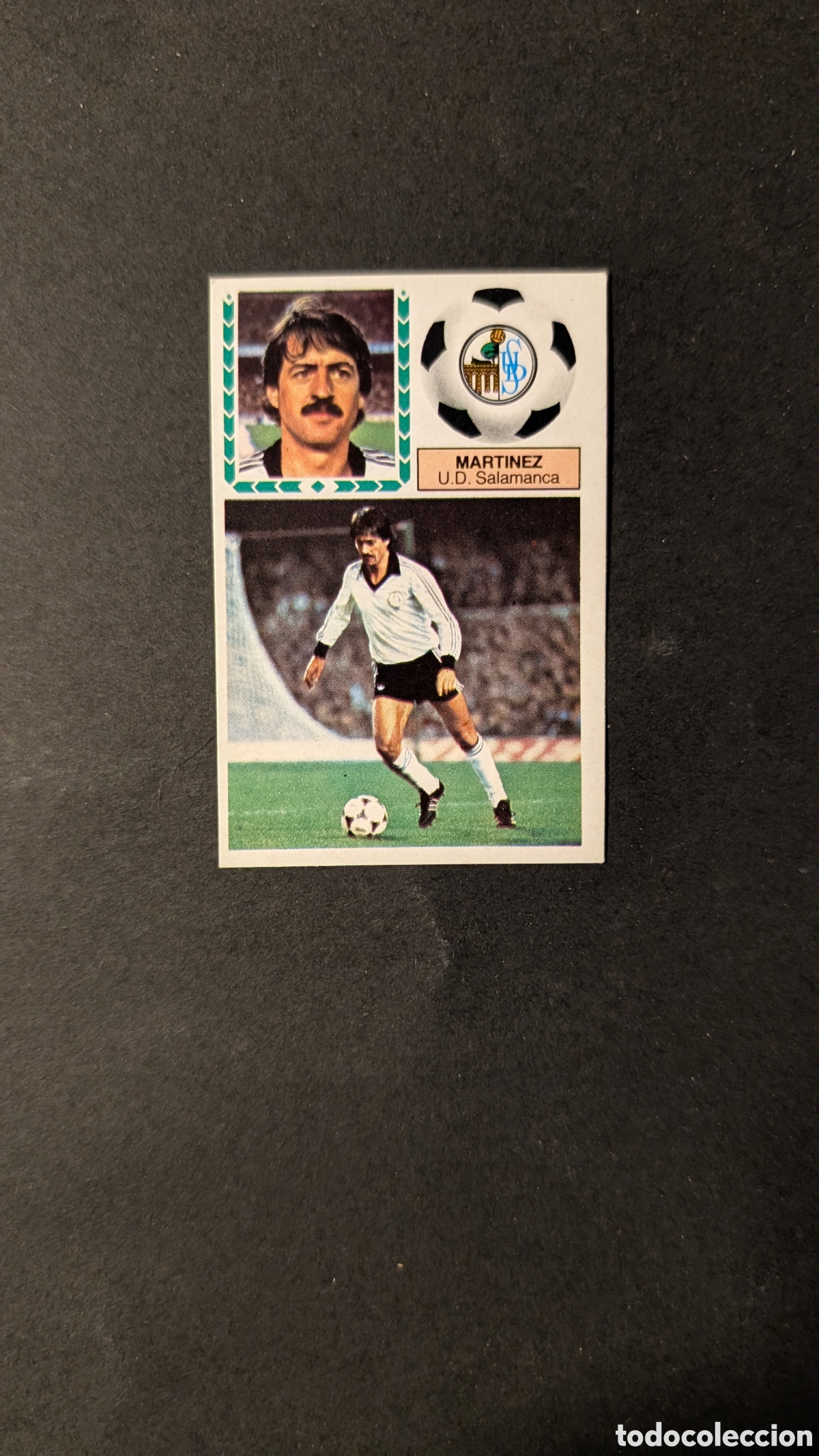 Fu&szlig;ball-Sticker: L1 MARTINEZ SALAMANCA BAJA LIGA ESTE 1983/84 83 84 NUNCA PEGADO SIN PEGAR