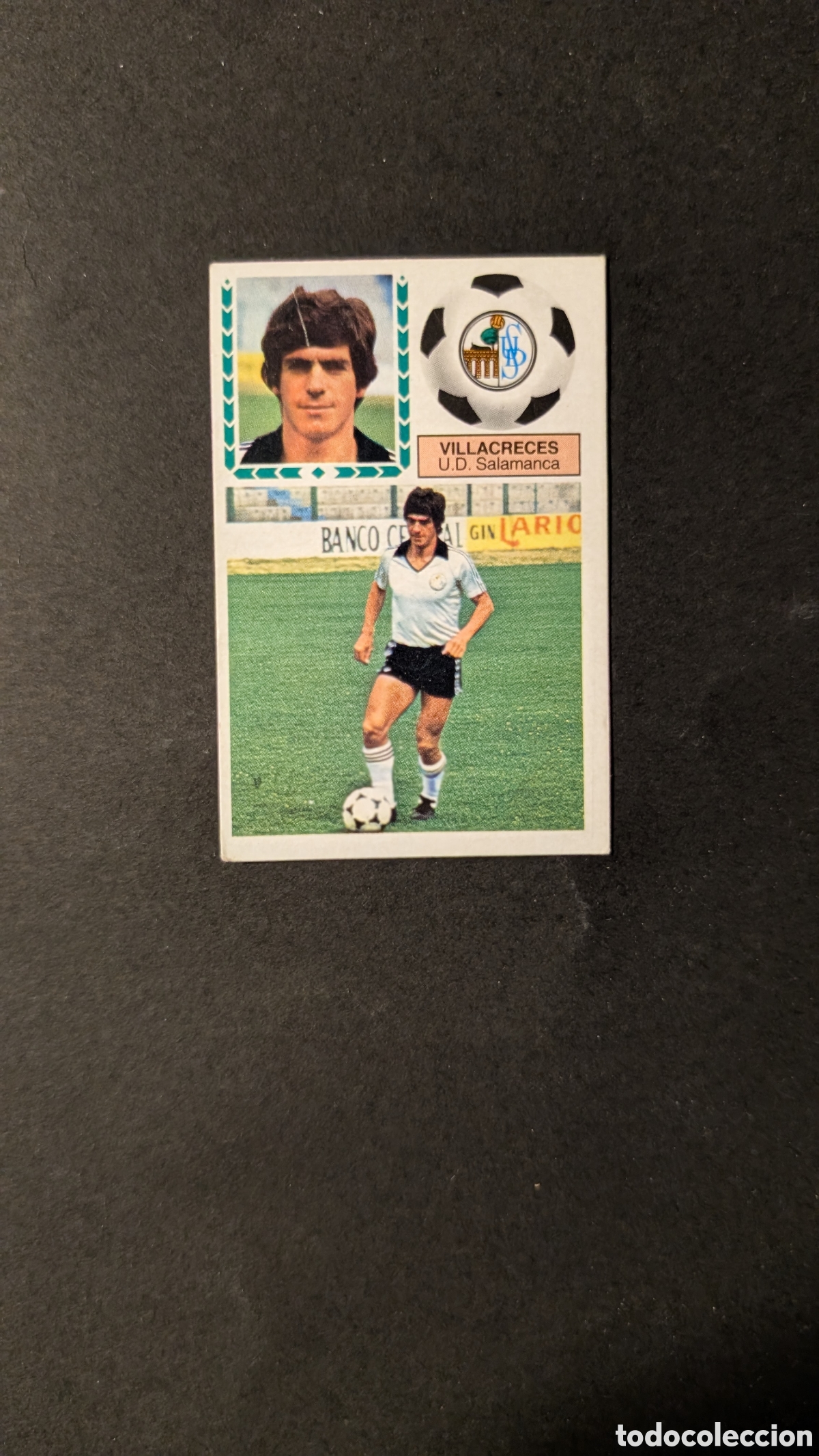 Fu&szlig;ball-Sticker: L1 VILLACRECES SALAMANCA BAJA LIGA ESTE 1983/84 83 84 NUNCA PEGADO SIN PEGAR