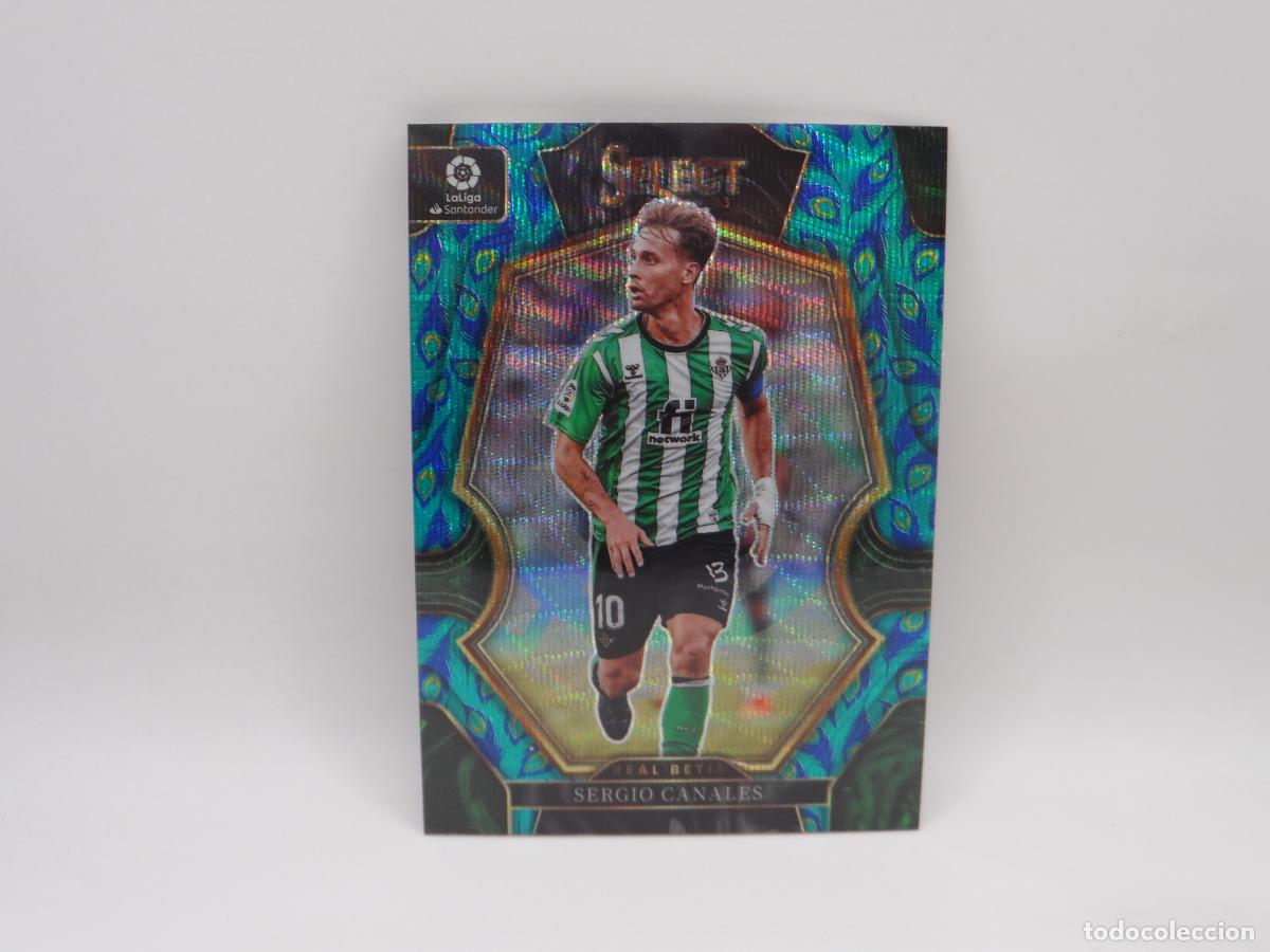 Cromos de f&uacute;tbol: 157 SERGIO CANALES PEACOCK BETIS PANINI SELECT 2022 2023 22 23 PRIZM