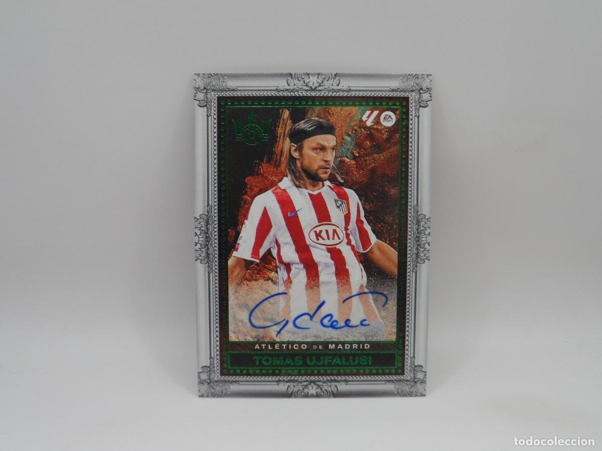 Cromos de f&uacute;tbol: AUTO TOMAS UJFALUSI ATLETICO DE MADRID PANINI PITCH KINGS 2025 2026 25 26 AUTOGRAFO