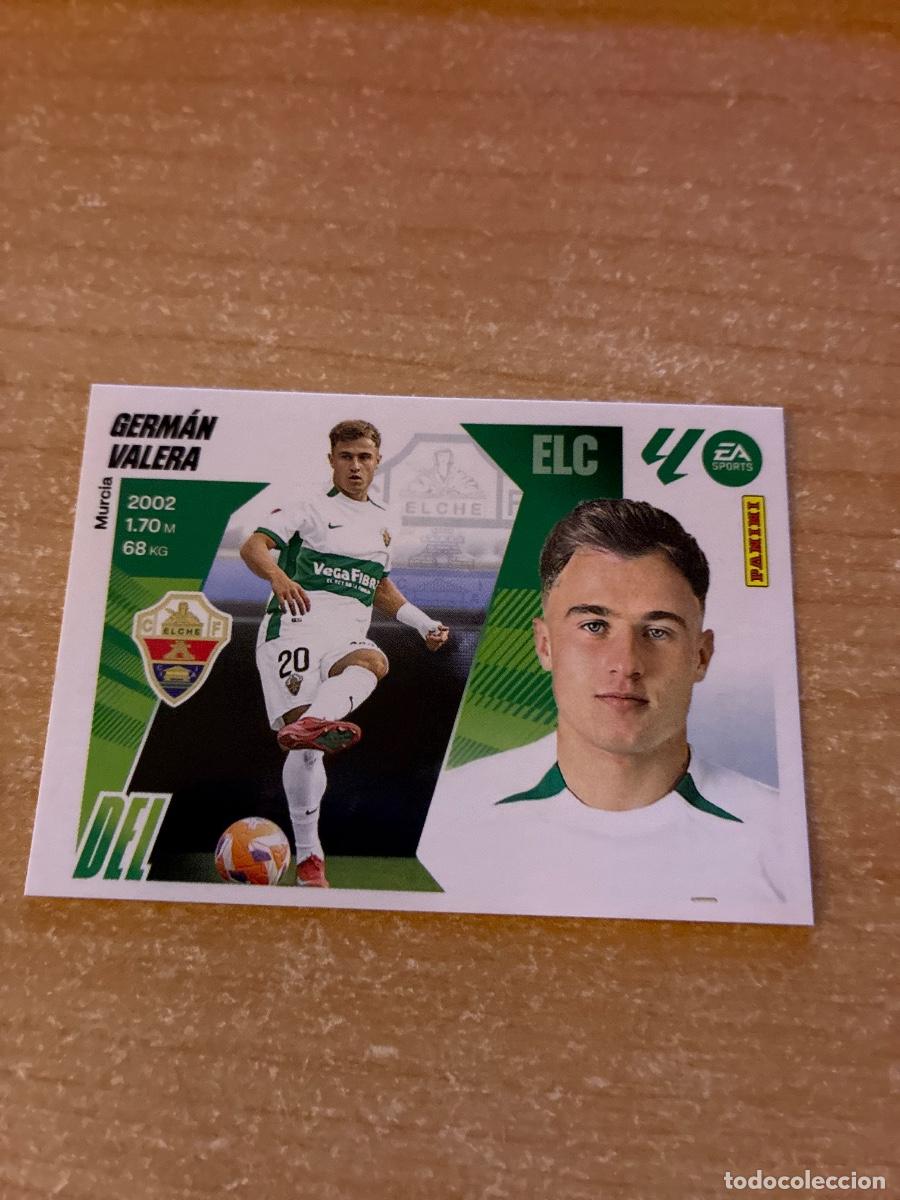 Cromos de f&uacute;tbol: 18 GERM&Aacute;N VALERA ELCHE LIGA ESTE 2025 2026