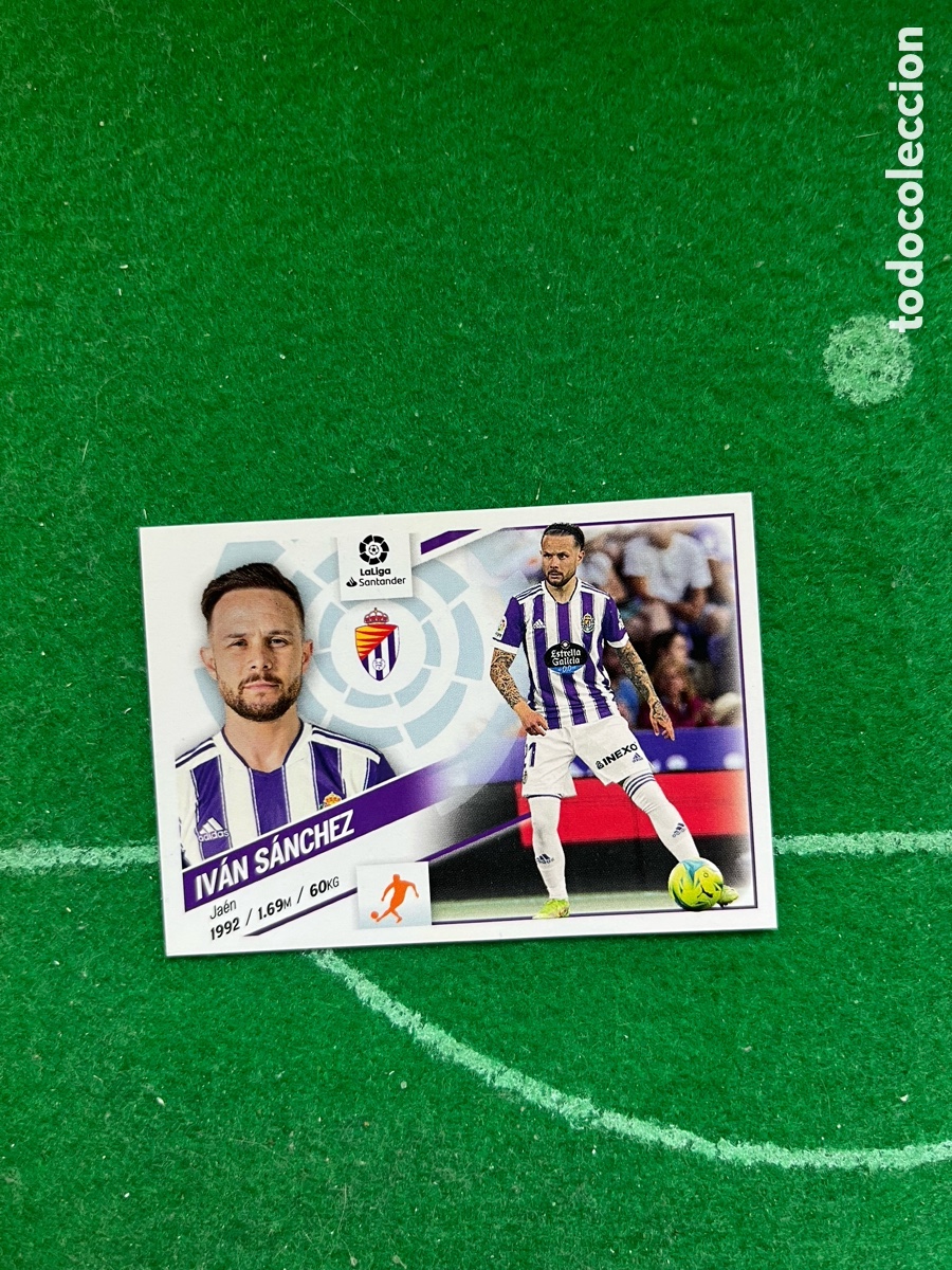 Cromos de f&uacute;tbol: 14 IV&Aacute;N SANCHEZ REAL VALLADOLID LIGA ESTE 2022 2023 PANINI