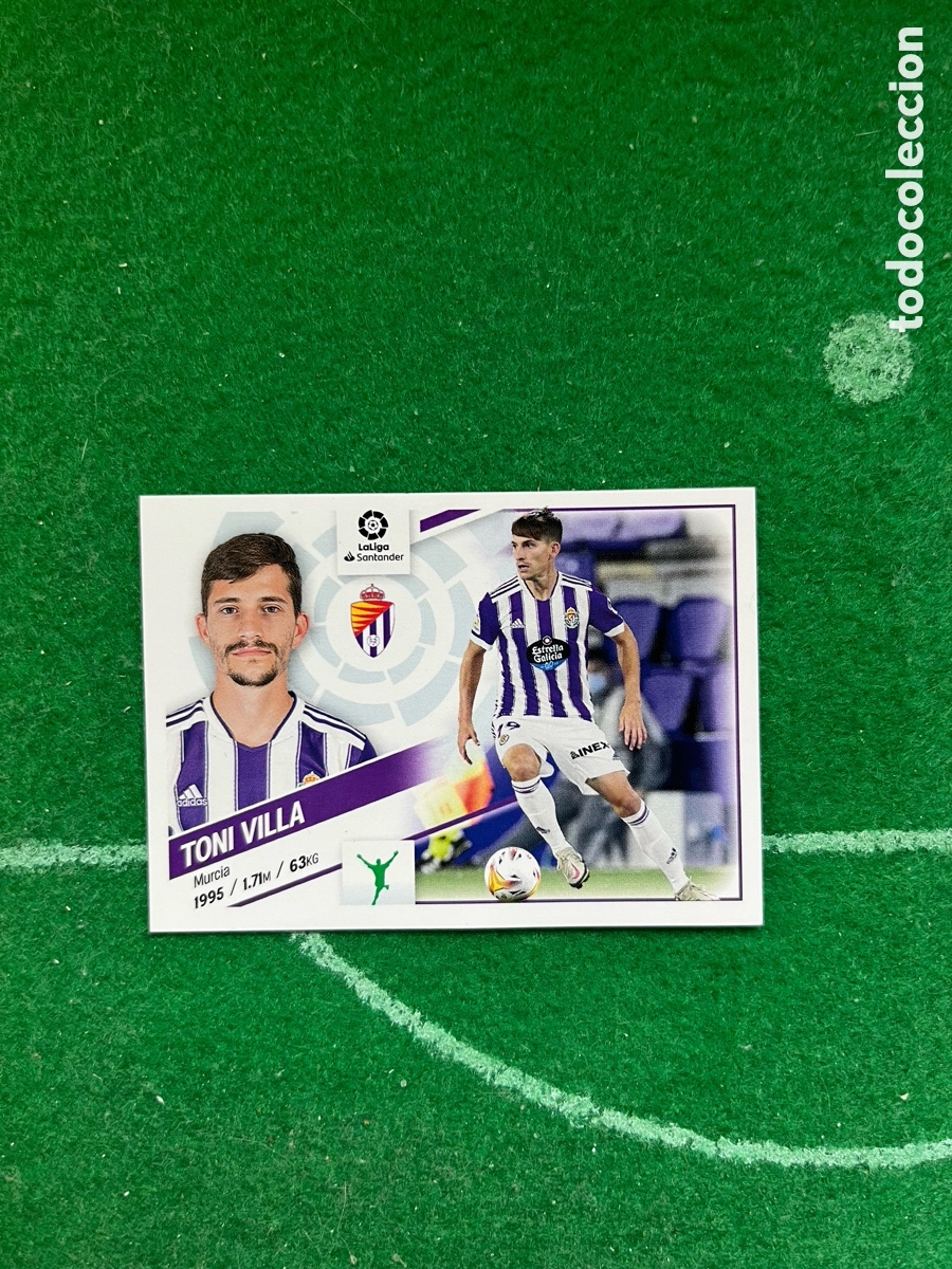 Cromos de f&uacute;tbol: 17 TONI VILLA REAL VALLADOLID LIGA ESTE 2022 2023 PANINI