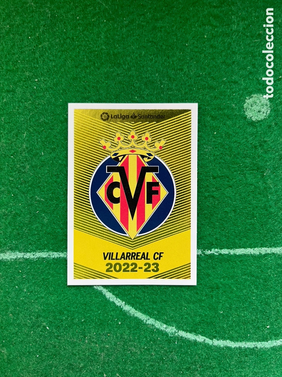 Cromos de f&uacute;tbol: 1 VILLARREAL LIGA ESTE 2022 2023 PANINI ESCUDO