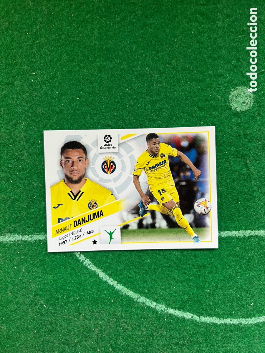 Cromos de f&uacute;tbol: 17 A DANJUMA VILLARREAL LIGA ESTE 2022 2023 PANINI