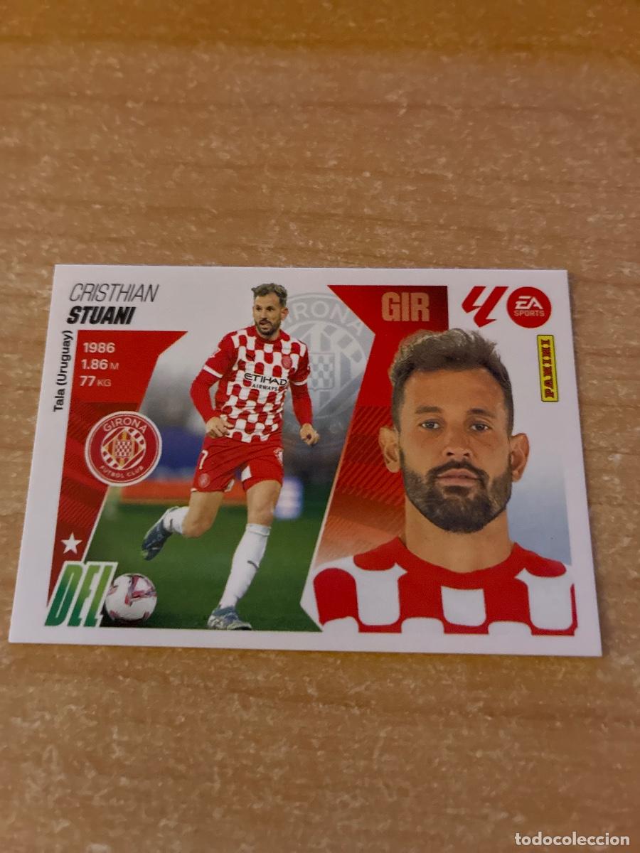 Cromos de f&uacute;tbol: 19 STUANI GIRONA LIGA ESTE 2025 2026