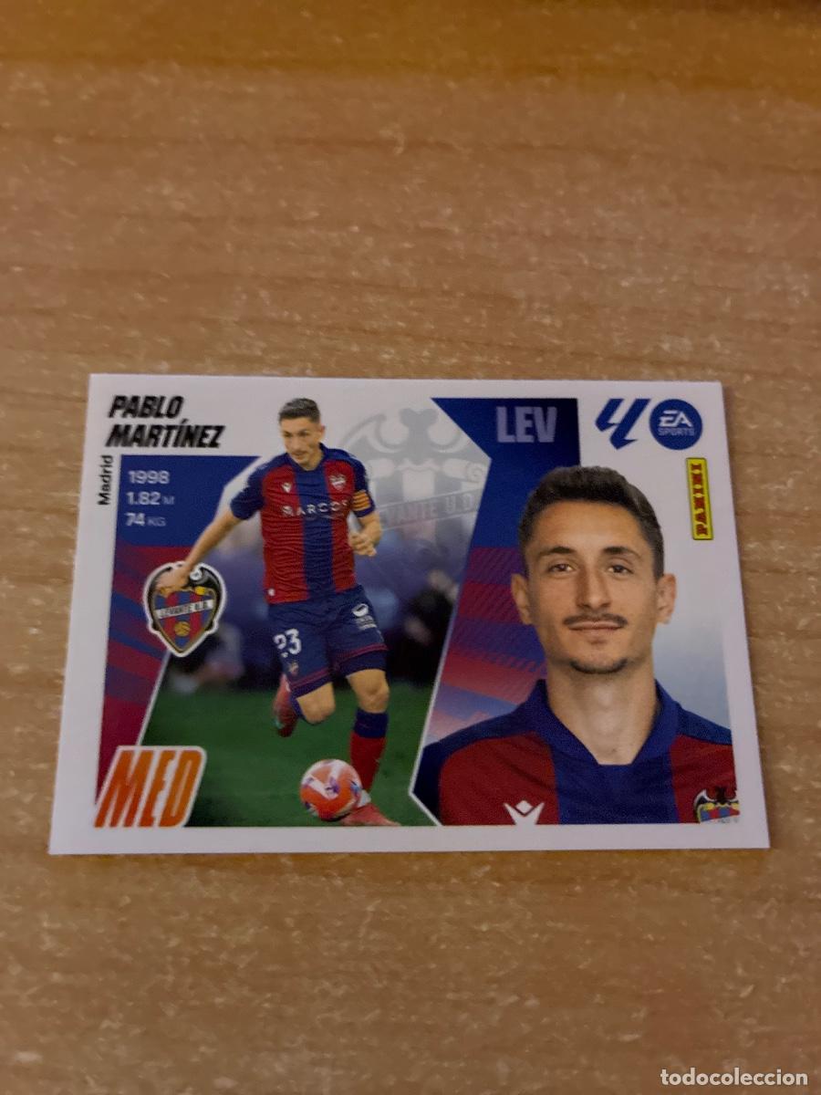 Cromos de f&uacute;tbol: 15 PABLO MART&Iacute;NEZ LEVANTE LIGA ESTE 2025 2026