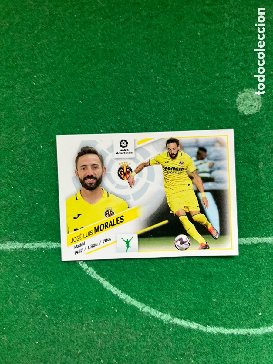 Cromos de f&uacute;tbol: 4 MORALES VILLARREAL LIGA ESTE 2022 2023 PANINI &Uacute;LTIMOS FICHAJES
