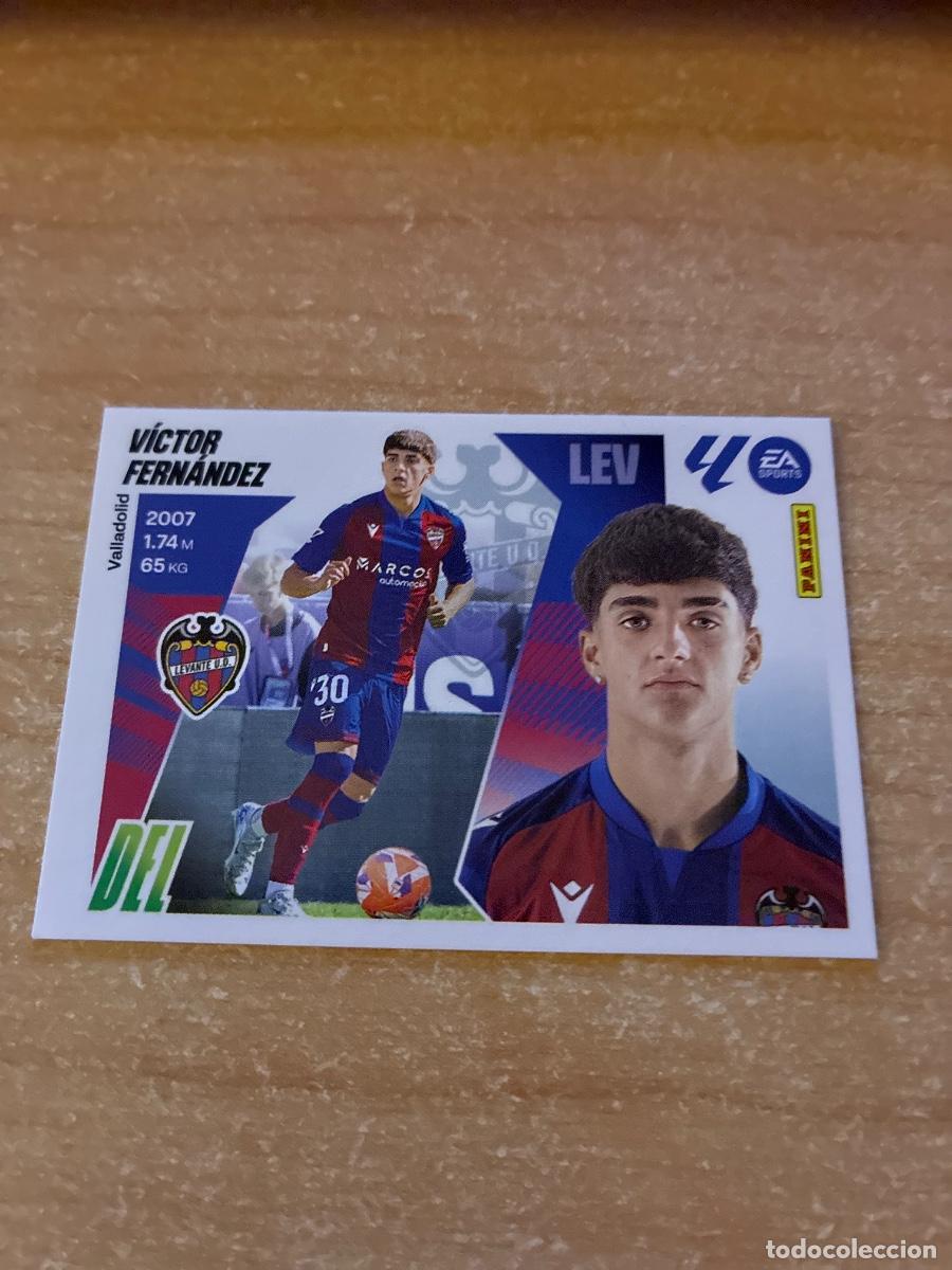 Cromos de f&uacute;tbol: 19 B V&Iacute;CTOR FERN&Aacute;NDEZ LEVANTE LIGA ESTE 2025 2026