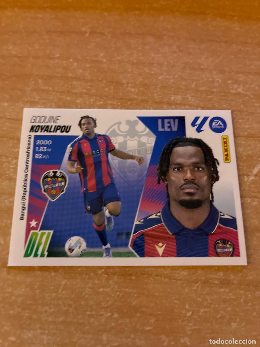 Cromos de f&uacute;tbol: 43 KOYALIPOU &Uacute;LTIMO FICHAJE LEVANTE LIGA ESTE 2025 2026