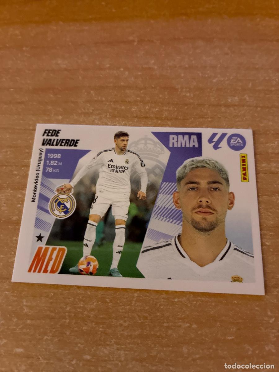 Cromos de f&uacute;tbol: 14 FEDE VALVERDE REAL MADRID LIGA ESTE 2025 2026