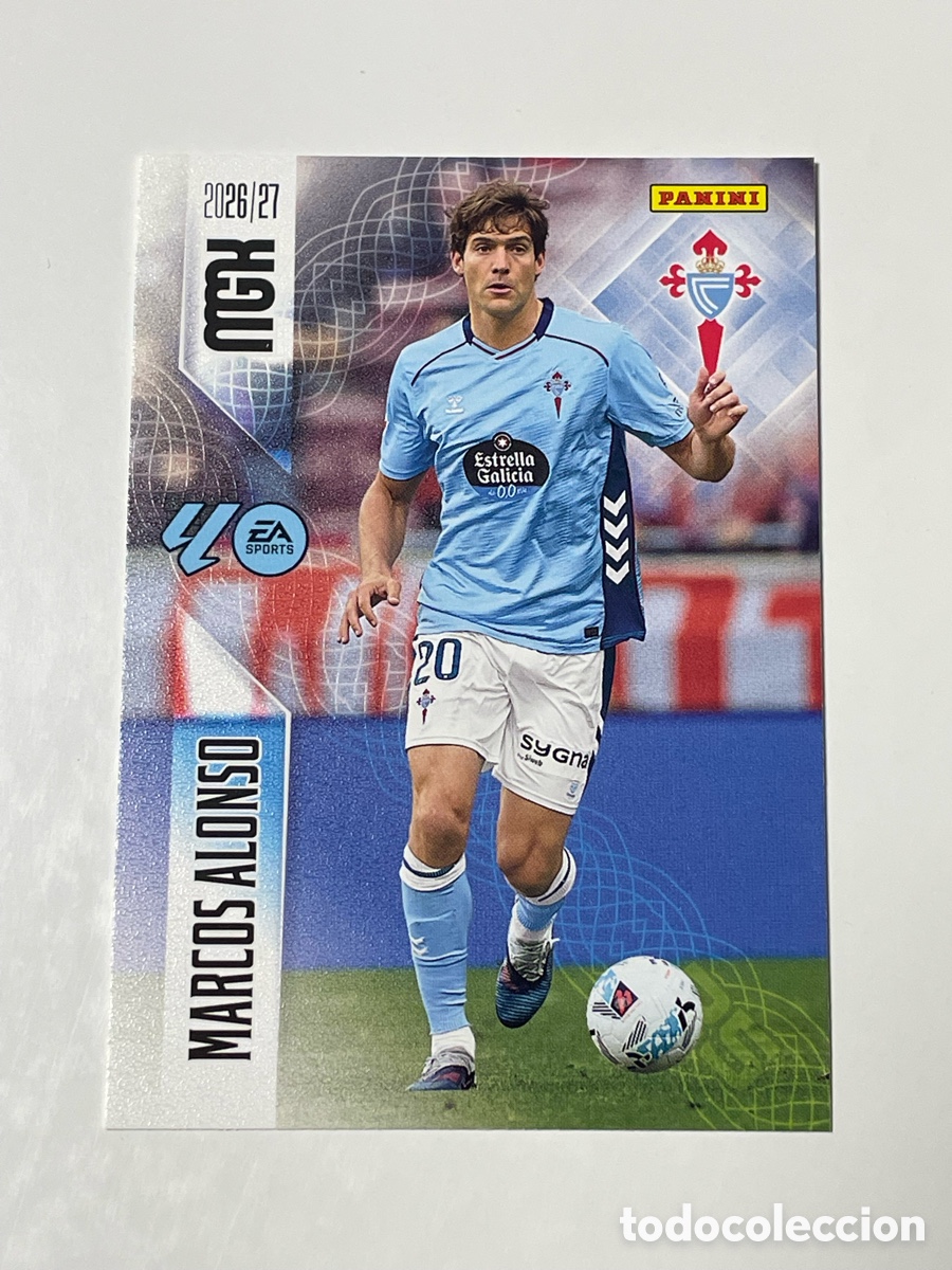 Cromos de f&uacute;tbol: Marcos Alonso Celta de Vigo Panini Megacracks 26/27 #116