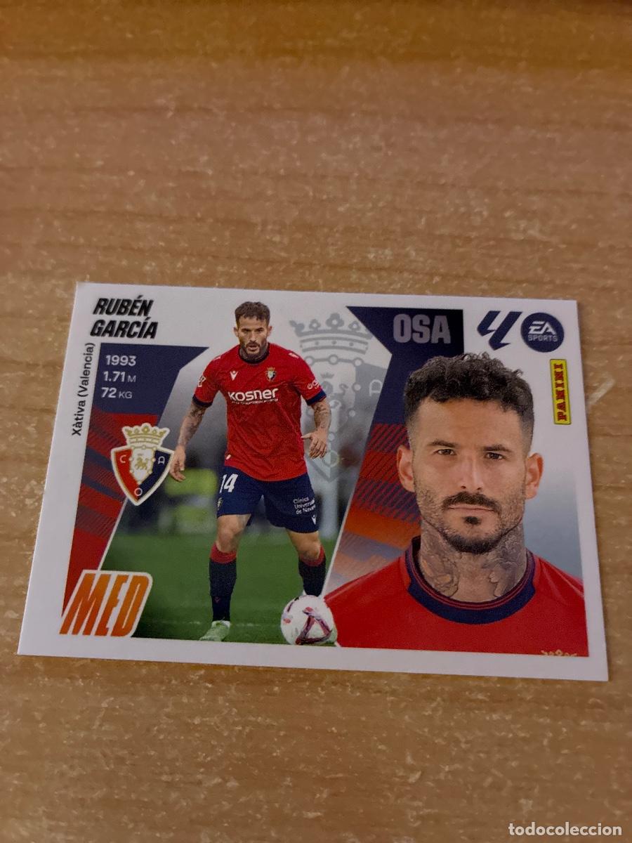 Cromos de f&uacute;tbol: 14 RUBEN GARC&Iacute;A OSASUNA LIGA ESTE 2025 2026