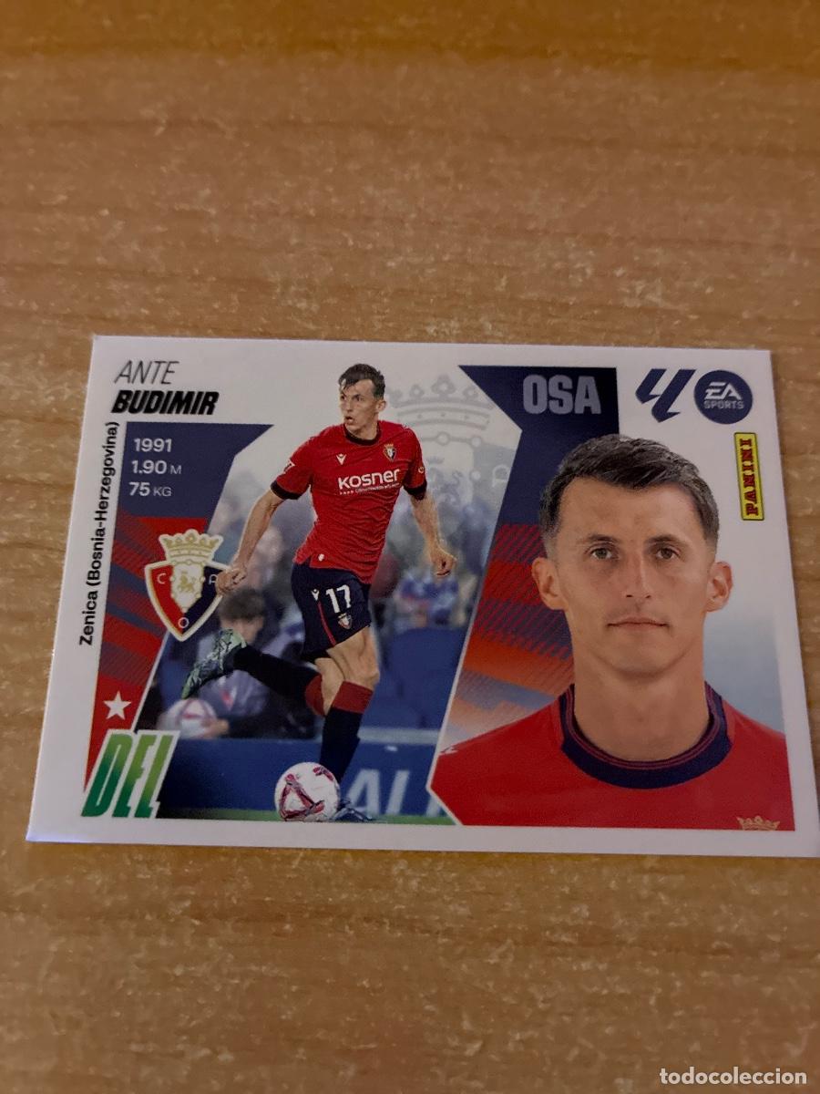 Cromos de f&uacute;tbol: 19 BUDIMIR OSASUNA LIGA ESTE 2025 2026