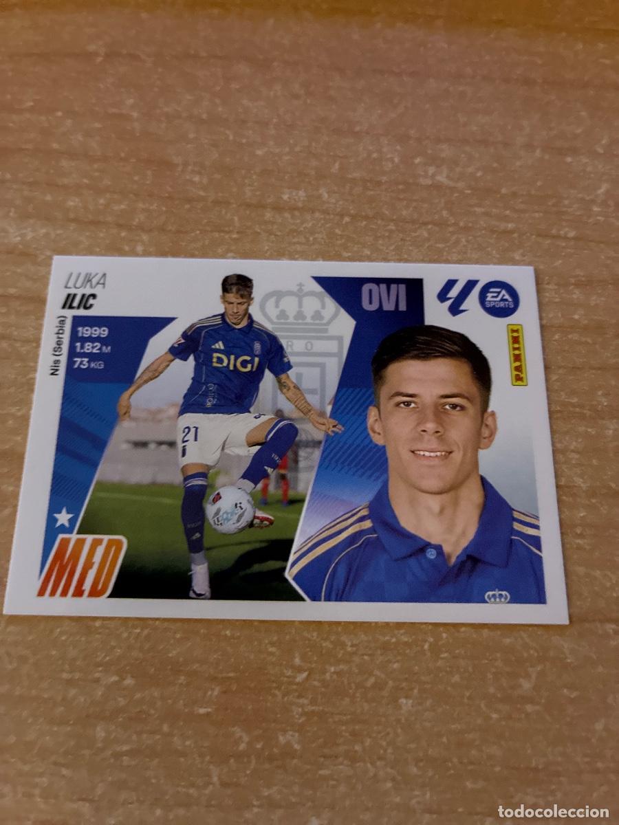 Cromos de f&uacute;tbol: 15 ILIC REAL OVIEDO LIGA ESTE 2025 2026