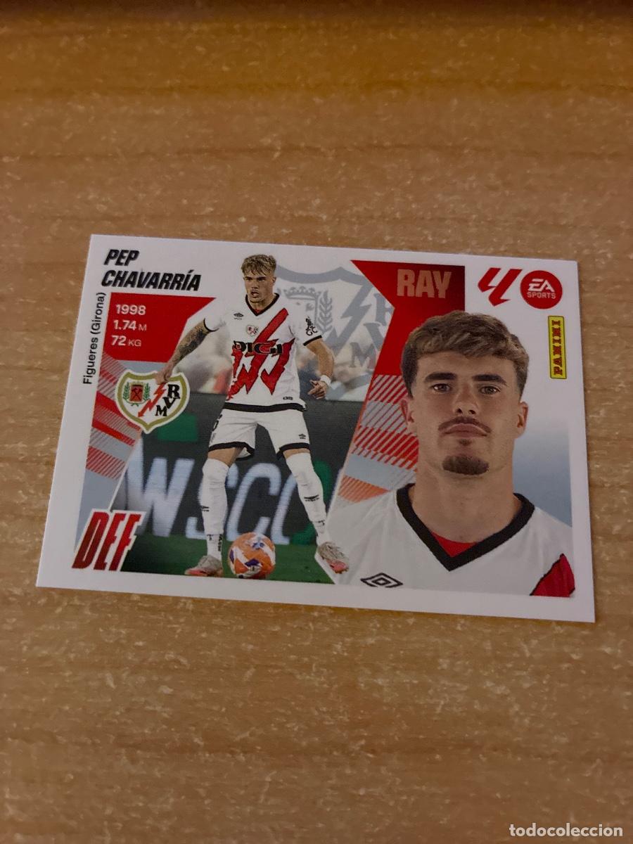 Cromos de f&uacute;tbol: 10 PEP CHAVARR&Iacute;A RAYO VALLECANO LIGA ESTE 2025 2026