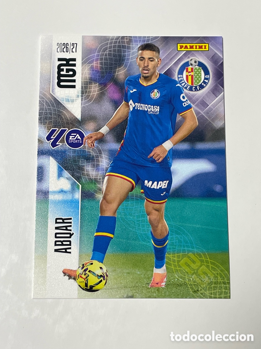 Cromos de f&uacute;tbol: Abdelkabir Aqbar Getafe Panini Megacracks 26/27 #187