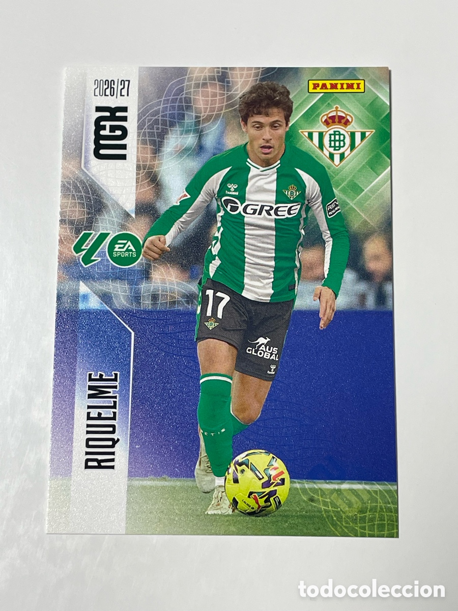 Cromos de f&uacute;tbol: Rodrigo Riquelme Betis Panini Megacracks 26/27 #105