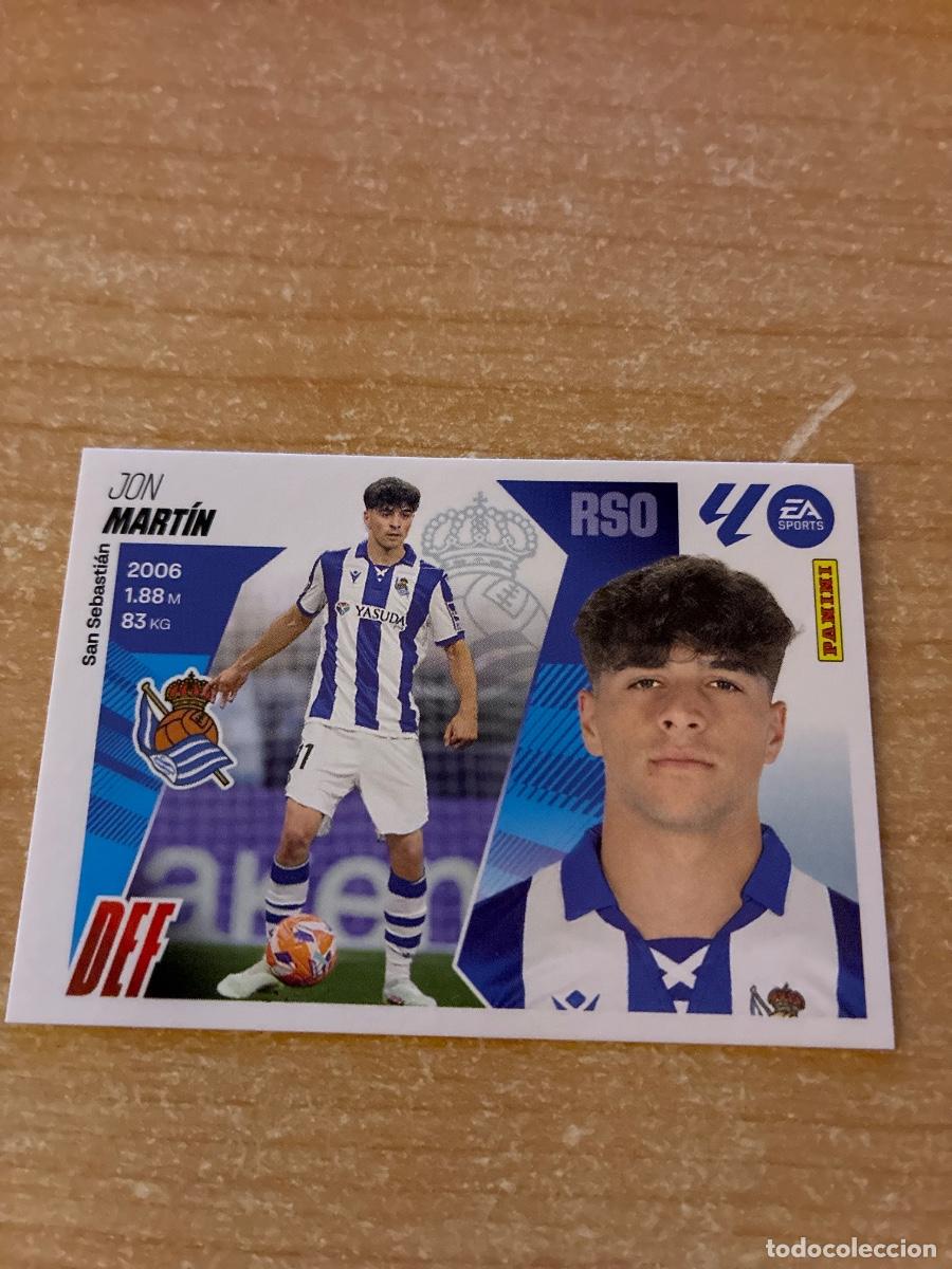 Cromos de f&uacute;tbol: 6 JON MART&Iacute;N REAL SOCIEDAD LIGA ESTE 2025 2026