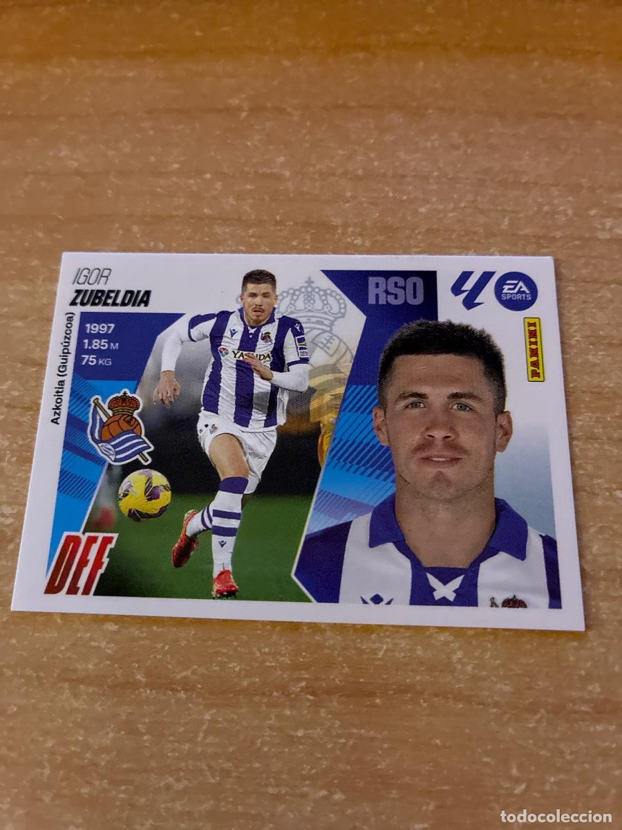 Cromos de f&uacute;tbol: 7 ZUBELDIA REAL SOCIEDAD LIGA ESTE 2025 2026