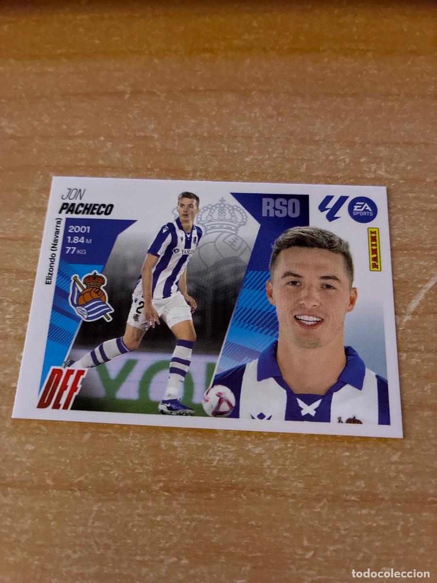Cromos de f&uacute;tbol: 8 PACHECO REAL SOCIEDAD LIGA ESTE 2025 2026