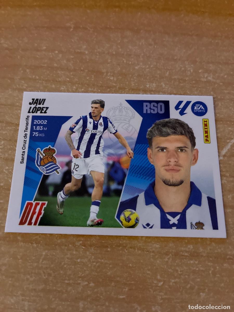 Cromos de f&uacute;tbol: 10 A JAVI L&Oacute;PEZ REAL SOCIEDAD LIGA ESTE 2025 2026