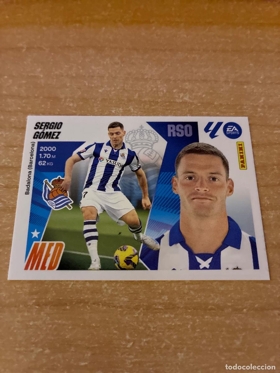 Cromos de f&uacute;tbol: 13 SERGIO G&Oacute;MEZ REAL SOCIEDAD LIGA ESTE 2025 2026