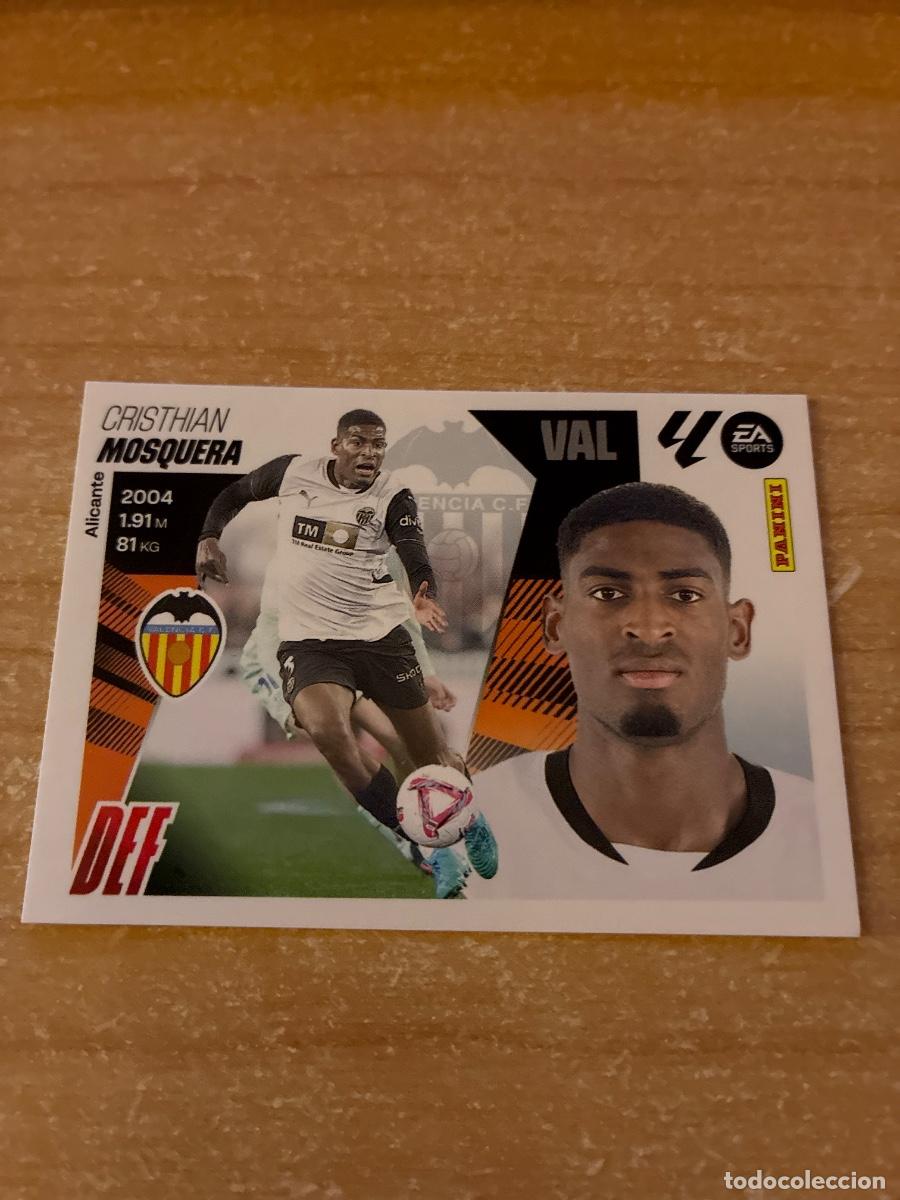 Cromos de f&uacute;tbol: 6 MOSQUERA VALENCIA LIGA ESTE 2025 2026