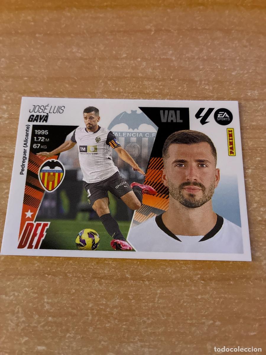 Cromos de f&uacute;tbol: 10 GAYA VALENCIA LIGA ESTE 2025 2026