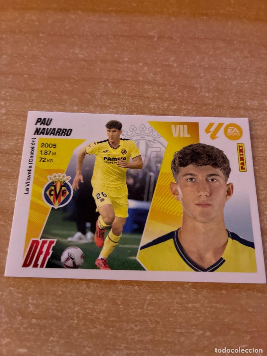Cromos de f&uacute;tbol: 5 PAU NAVARRO VILLARREAL LIGA ESTE 2025 2026