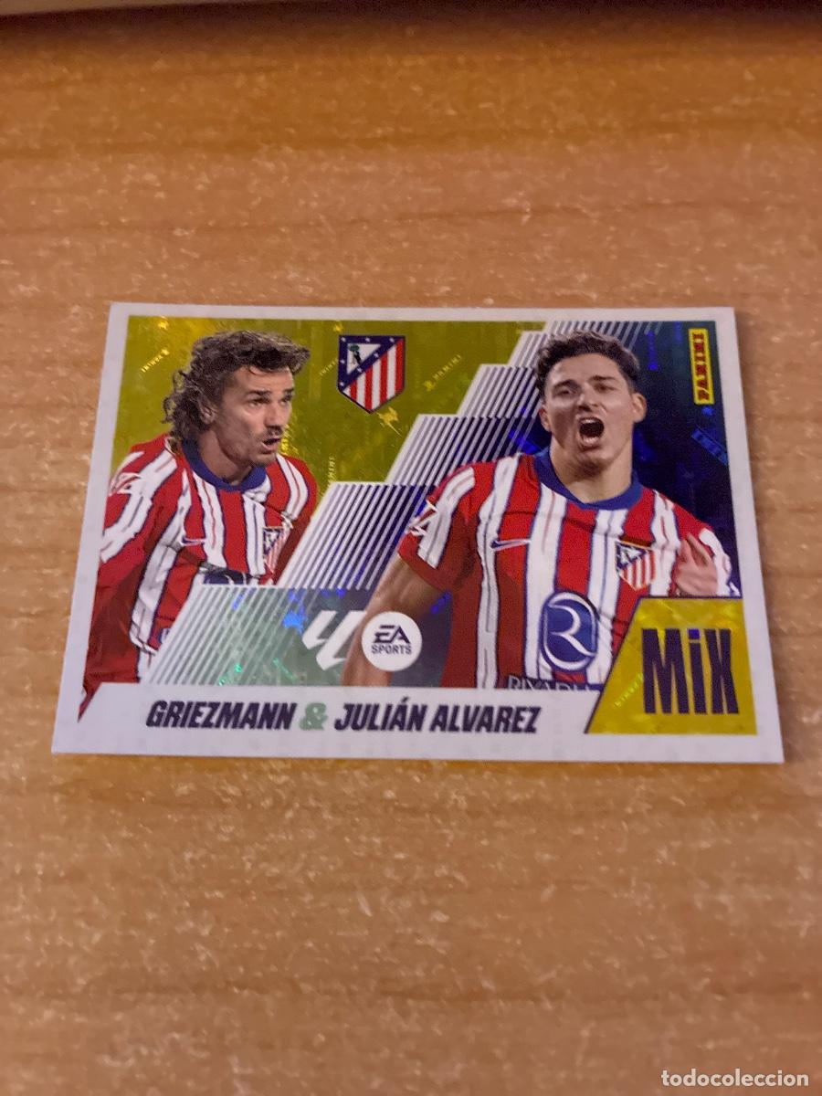 Cromos de f&uacute;tbol: 10 GRIEZMANN Y JULI&Aacute;N &Aacute;LVAREZ ATL&Eacute;TICO MADRID LIGA ESTE 2025 2026