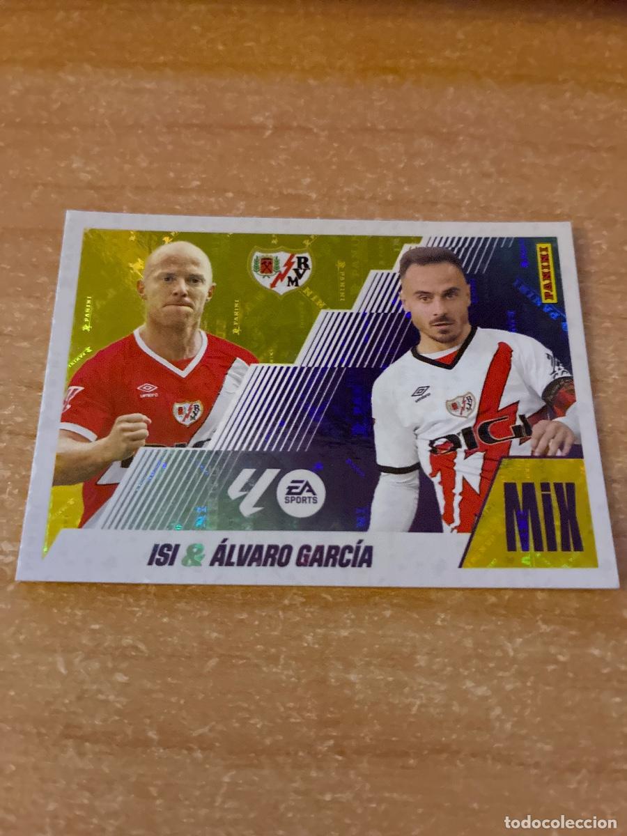 Cromos de f&uacute;tbol: 12 ISI Y ALVARO GARC&Iacute;A RAYO VALLECANO LIGA ESTE 2025 2026