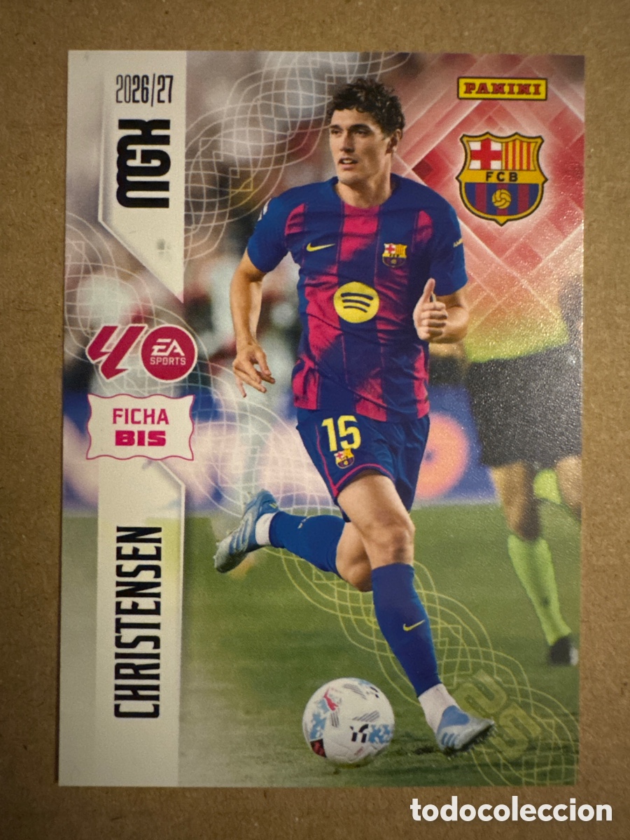 Cromos de f&uacute;tbol: # BIS 80 Christensen FC Barcelona Megacracks 26 27 2026 2027 2 Segunda 2a 2&ordf; Edici&oacute;n