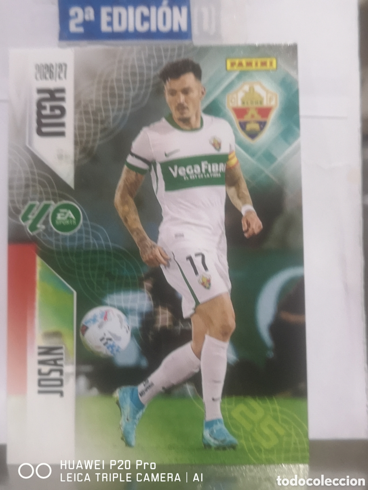Cromos de f&uacute;tbol: MEGACRACKS 2026 2027 2026 27 JOSAN 157 ELCHE - ALBUM 2&ordf; ED