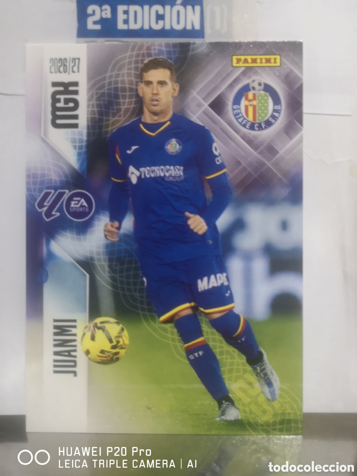 Cromos de f&uacute;tbol: MEGACRACKS 2026 2027 2026 27 JUANMI 194 GETAFE - ALBUM 2&ordf; ED