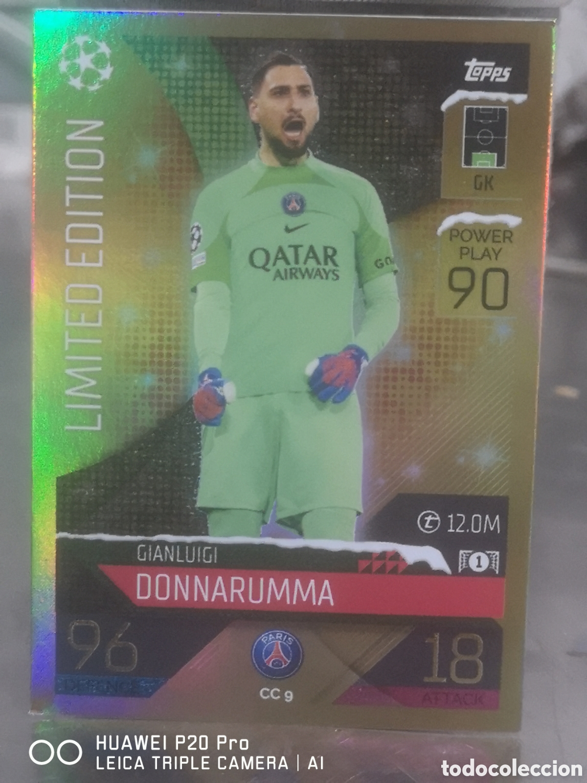 Cromos de f&uacute;tbol: CC 9 DONNARUMMA MATCH ATTAX 2022 2023 EDICION LIMITADA - PARIS SAINT GERMAIN