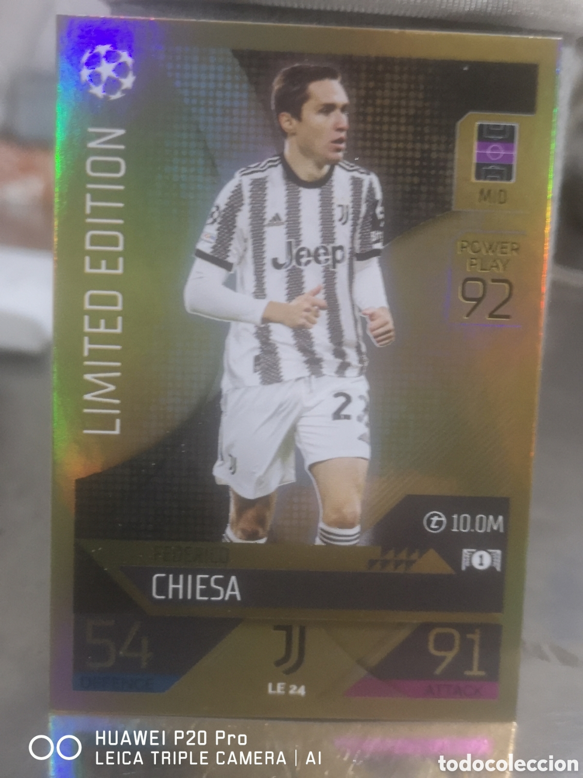 Cromos de f&uacute;tbol: LE 24 CHIESA MATCH ATTAX 2022 2023 EDICION LIMITADA - JUVENTUS