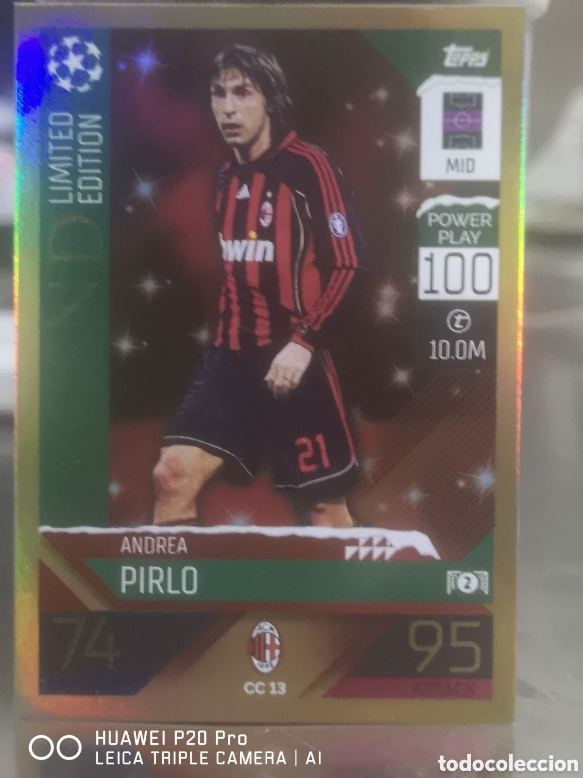 Cromos de f&uacute;tbol: CC 13 PIRLO MATCH ATTAX 2022 2023 LEGEND EDICION LIMITADA - AC MILAN
