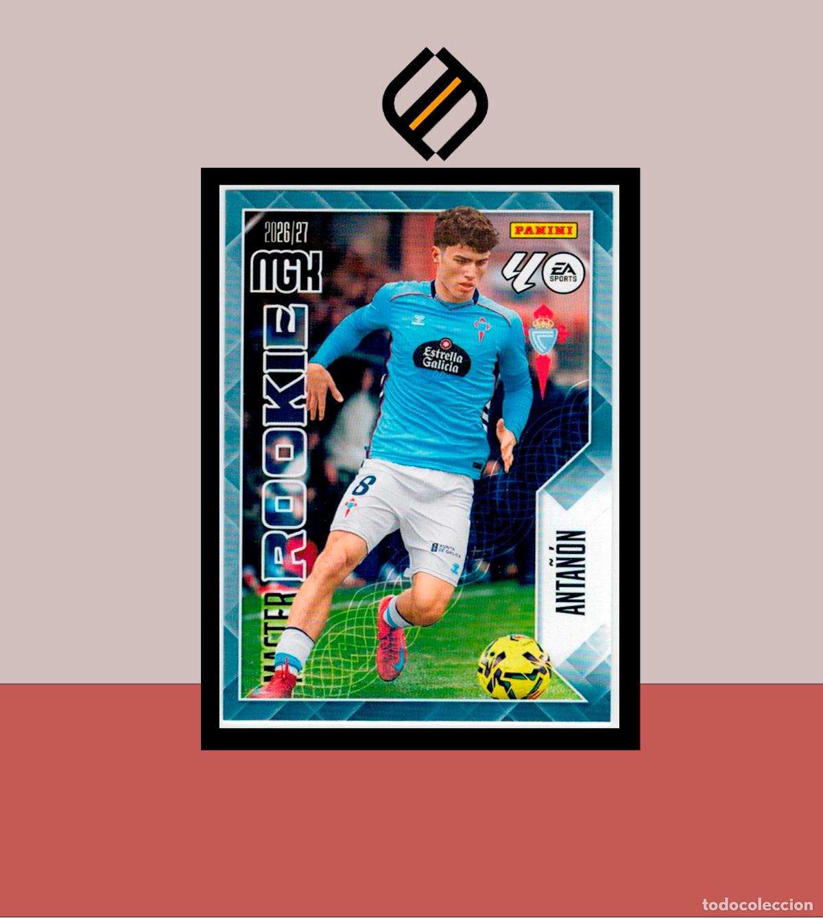Cromos de f&uacute;tbol: MEGACRACKS 2026 2027 26 27 PANINI 407 ANTA&Ntilde;&Oacute;N CELTA DE VIGO COLECCI&Oacute;N ALB&Uacute;M MGK MASTER ROOKIE
