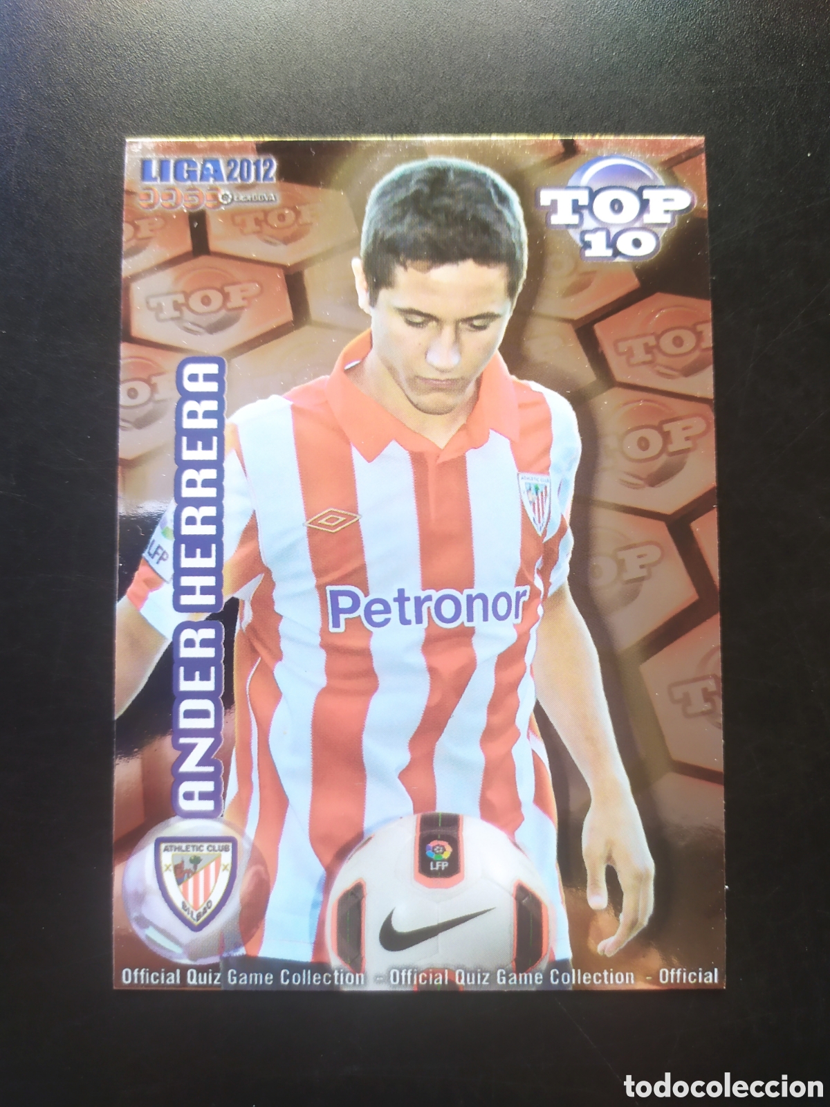 Cromos de f&uacute;tbol: Mundicromo fichas Liga 2011 2012 11 12 Ander Herrera top brillo rojo n&deg; 617 Athletic Bilbao