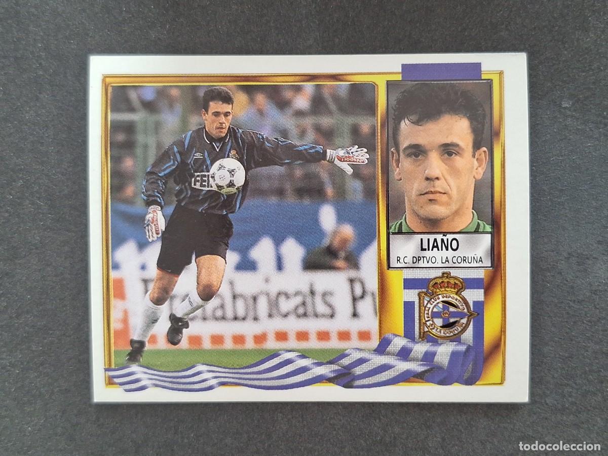 Cromos de f&uacute;tbol: L3 LIA&Ntilde;O DEPORTIVO DE LA CORU&Ntilde;A LIGA ESTE 1995 1996 95 96 NUNCA PEGADO SIN PEGAR