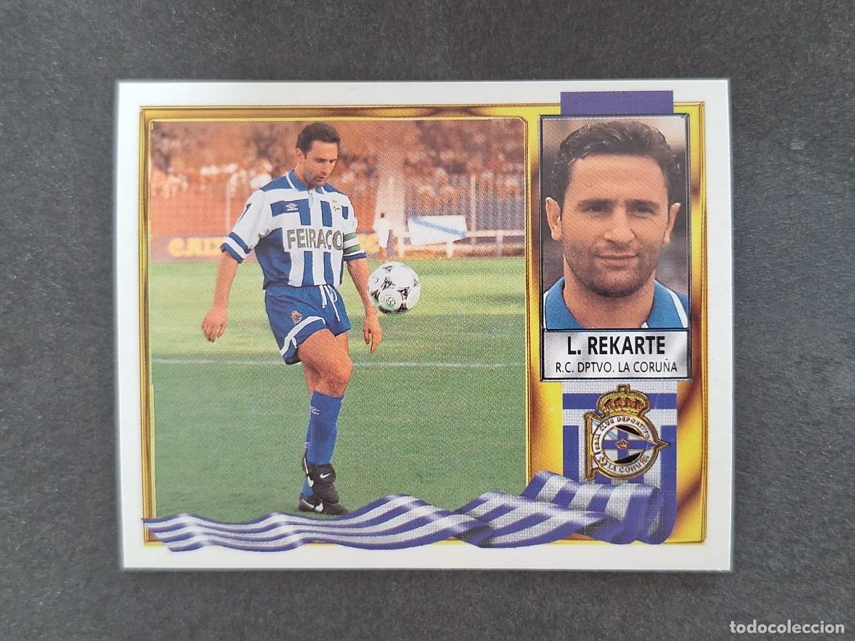 Cromos de f&uacute;tbol: L3 LOPEZ REKARTE DEPORTIVO DE LA CORU&Ntilde;A LIGA ESTE 1995 1996 95 96 NUNCA PEGADO SIN PEGAR