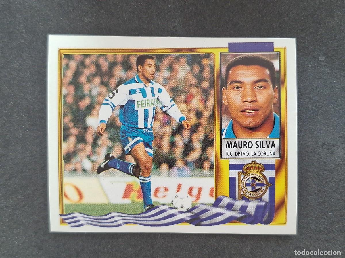 Cromos de f&uacute;tbol: L3 MAURO SILVA DEPORTIVO DE LA CORU&Ntilde;A LIGA ESTE 1995 1996 95 96 NUNCA PEGADO SIN PEGAR