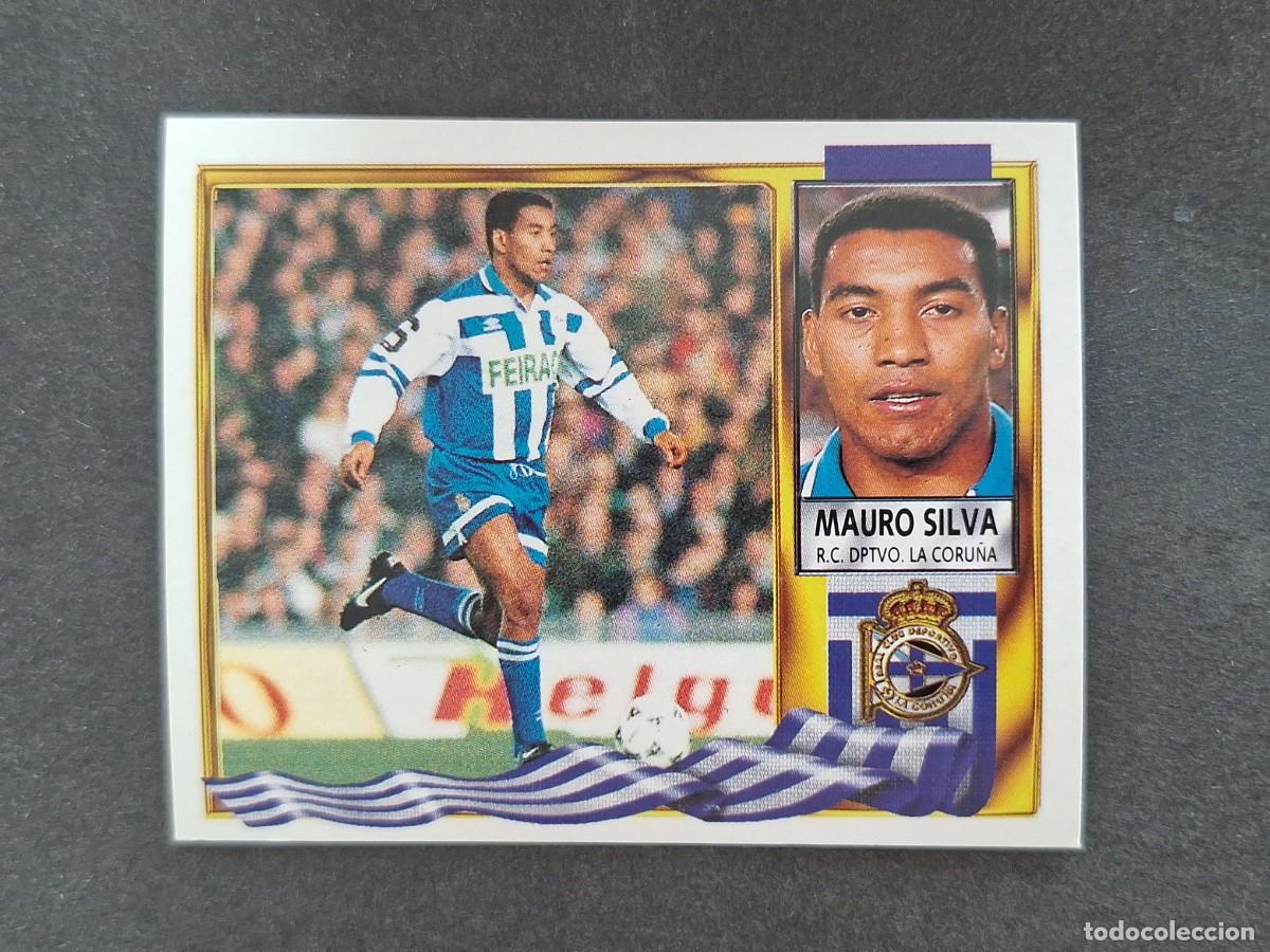 Cromos de f&uacute;tbol: L3 MAURO SILVA DEPORTIVO DE LA CORU&Ntilde;A LIGA ESTE 1995 1996 95 96 NUNCA PEGADO SIN PEGAR