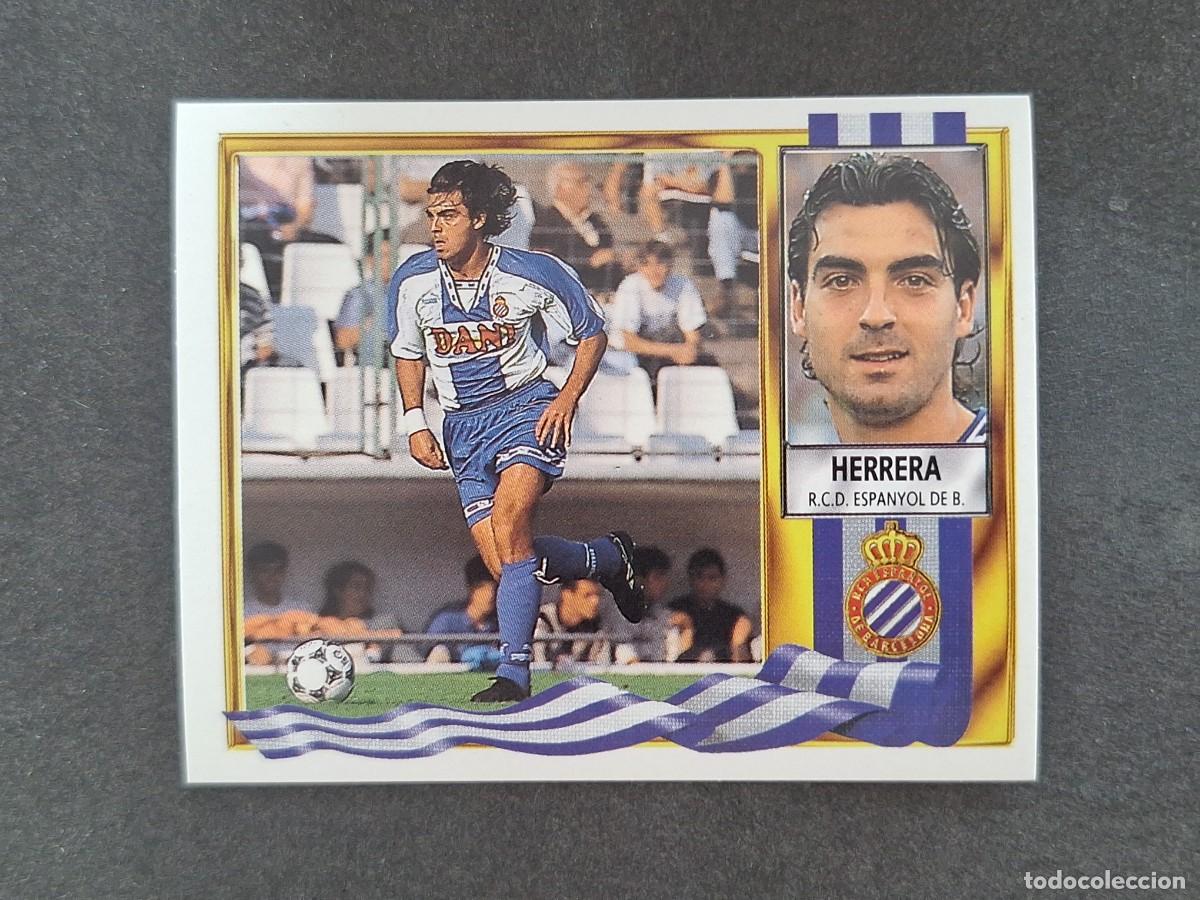 Cromos de f&uacute;tbol: L3 HERRERA R. C. D. ESPA&Ntilde;OL LIGA ESTE 1995 1996 95 96 NUNCA PEGADO SIN PEGAR